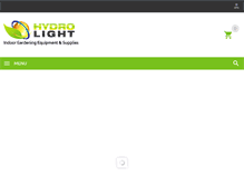 Tablet Screenshot of hydrolight.com